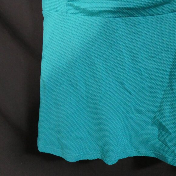 CACTUS | 2X | Stylish Turquoise Tankini Top | Back Hook Closure - Picture 6 of 14